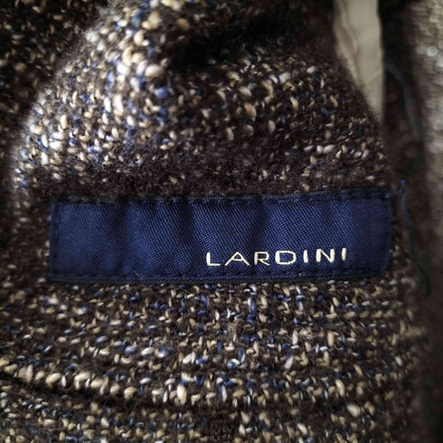ラルディー二 LARDINI ウールチェックテーラードジャケット メンズ 48REG