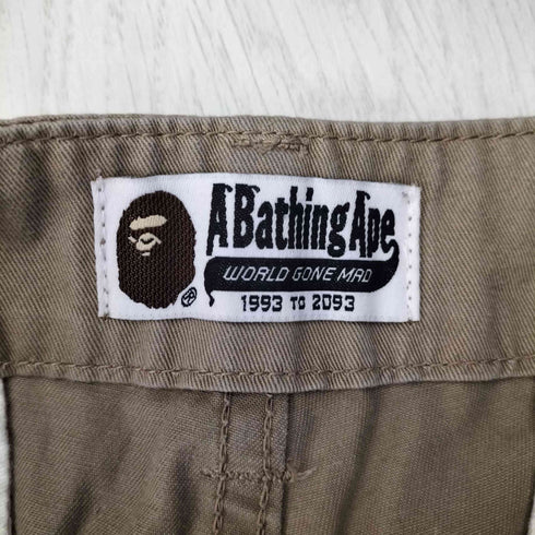 アベイシングエイプ A BATHING APE チノショーツ メンズ S