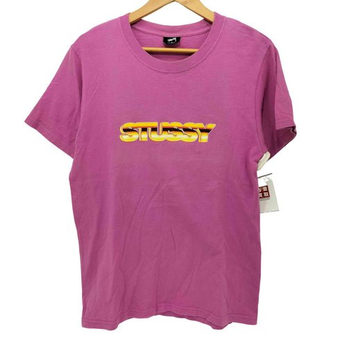 ステューシー Stussy ロゴプリント ショートスリーブ クルーネックTシャツ メンズ import:S