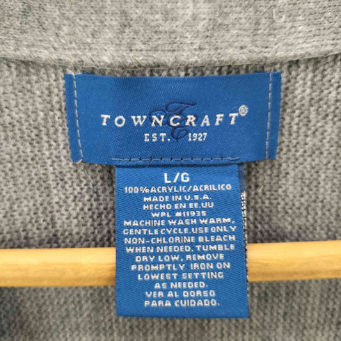 タウンクラフト TOWNCRAFT 90s アクリルカーディガン メンズ JPN:L