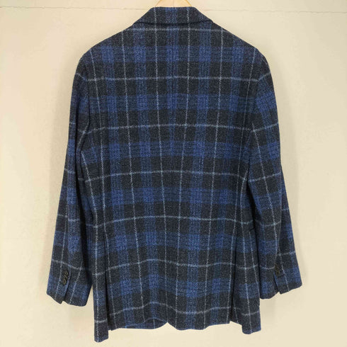 BELVEST BEAMS F 別注 チェックウールテーラードジャケット メンズ 50