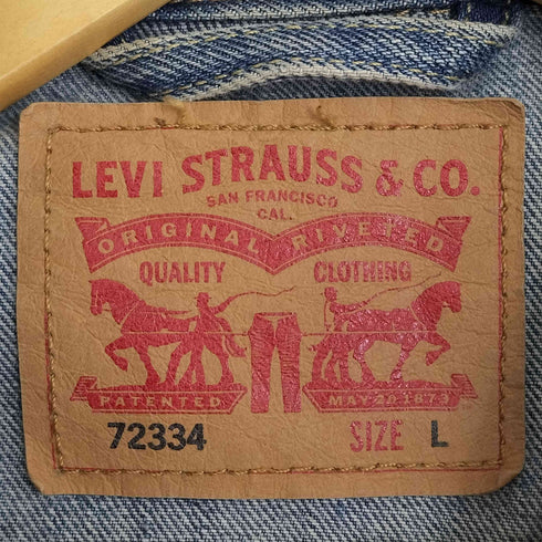 リーバイス Levis 72334-0139 デニム トラッカージャケット メンズ import:L