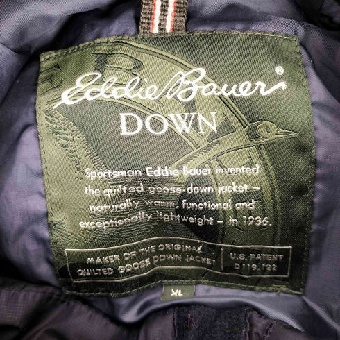 エディーバウアー Eddie Bauer 00s フーデッドダウンジャケット メンズ JPN:XL