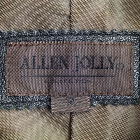 ALLEN JOLLY 比翼 羊革 レザージャケット メンズ import:M