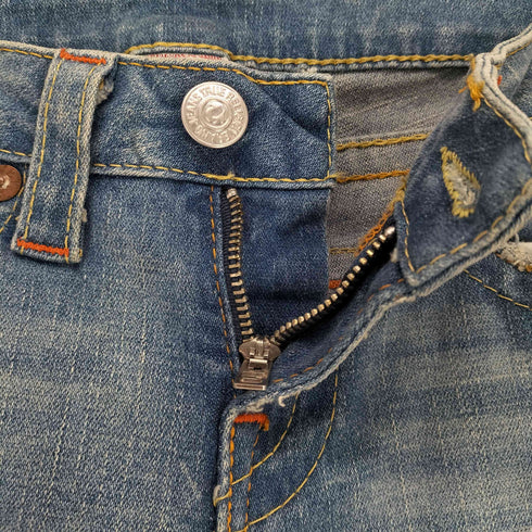 トゥルーレリジョン TRUE RELIGION JULIE タイトストレートデニムパンツ レディース 27