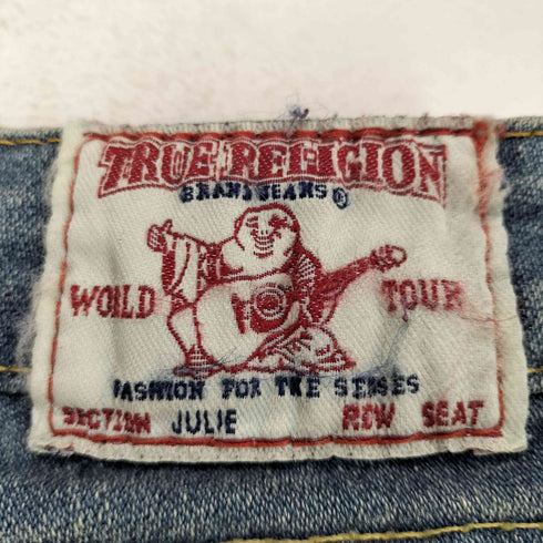 トゥルーレリジョン TRUE RELIGION JULIE タイトストレートデニムパンツ レディース 27