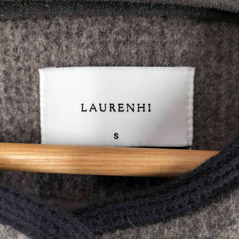 LAURENHI アデロー スクエアネック テクスチャーショートジャケット レディース S