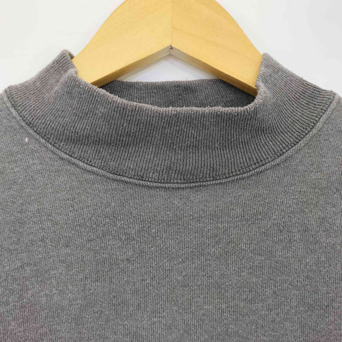 ヘインズ Hanes 90s USA製 2トーン モックネックスウェット メンズ import:L