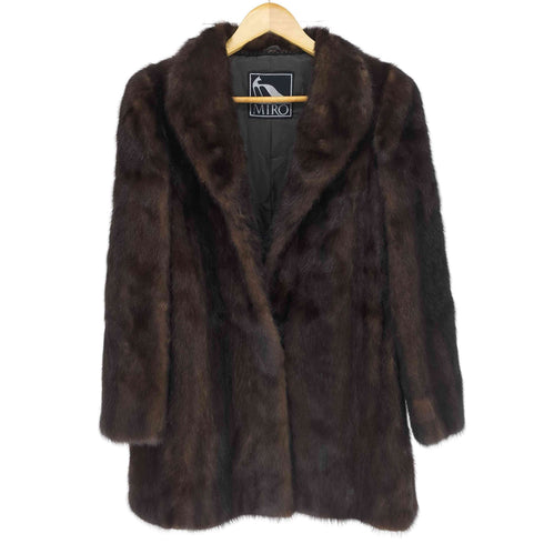 サガミンク SAGA MINK リアルファーコート レディース