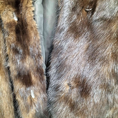 サガミンク SAGA MINK リアルファーコート レディース