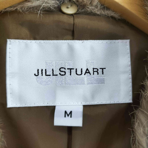ジルスチュアート JILLSTUART 襟フォックスファーウールコート レディース M