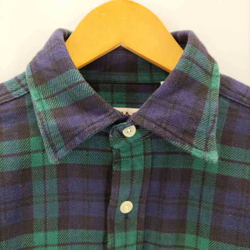 カムコ CAMCO バッファローチェックネルシャツ メンズ S