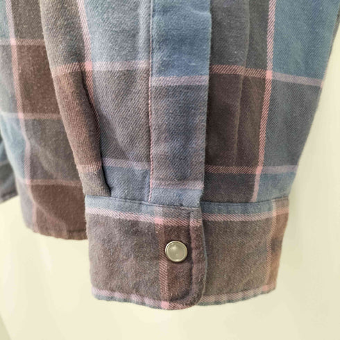 シュプリーム Supreme Quilted Faded Plaid Shirt メンズ JPN:S