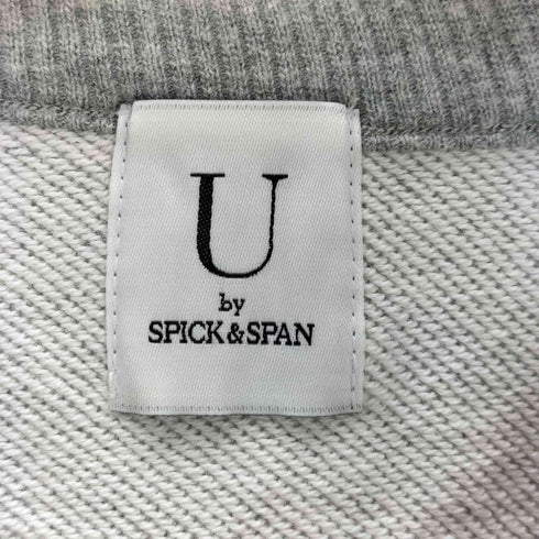ユーバイスピックアンドスパン U by SPICK&SPAN ショルダーギャザースウェット レディース FREE