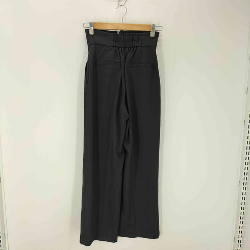 ルエレ Louere フロントジップハイウエストタックパンツ レディース JPN:S