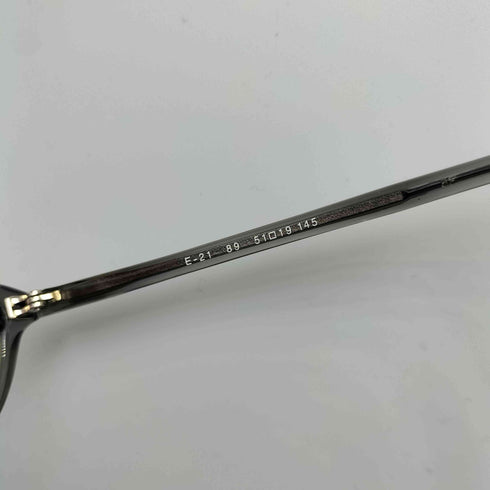 フォーナインズ 999.9 E-21 89 スクエア クリアフレーム 眼鏡 メンズ 51□19 145