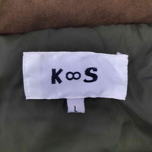 KOOS エルボーパッチキルティングコート レディース JPN:L