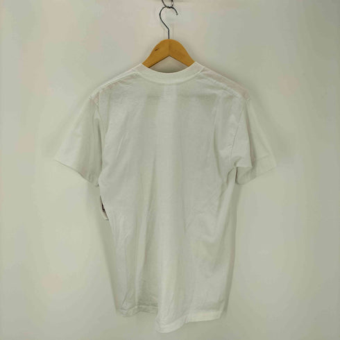 Center Star 90S USA製 シングルステッチ プリント クルーネック半袖Tシャツ メンズ JPN:L