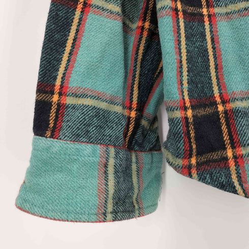 ステューシー Stussy L/S flannel shirt plaid check ヘビーフランネルシャツ メンズ JPN:L