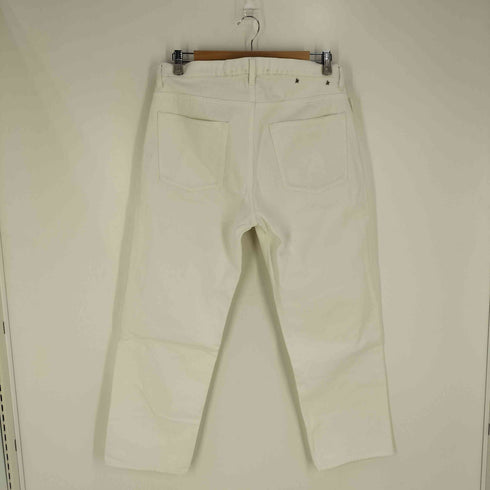 ゴールデングース GOLDEN GOOSE Cory Loose Skate White denim Pants ボタンフライ ホワイトデニム メンズ 30