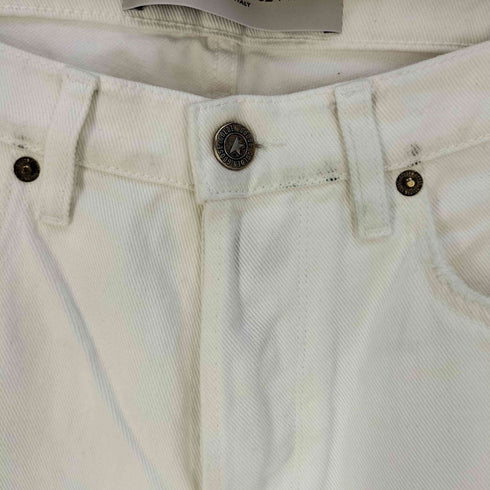 ゴールデングース GOLDEN GOOSE Cory Loose Skate White denim Pants ボタンフライ ホワイトデニム メンズ 30