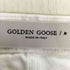 ゴールデングース GOLDEN GOOSE Cory Loose Skate White denim Pants ボタンフライ ホワイトデニム メンズ 30