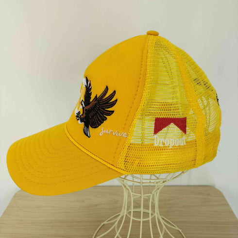 DROPOUT NEW YORK EAGLE NY TRUCKER HAT メンズ