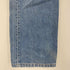 リーバイス Levis ボタン裏544 脇割 黒×オレンジステッチ ボタンフライ デニムパンツ レディース