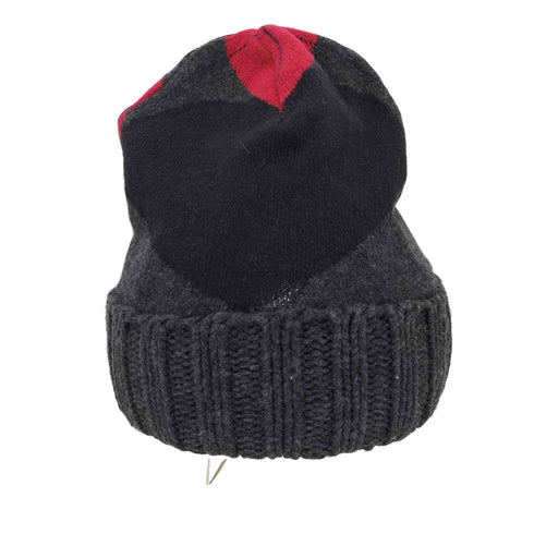 ドルチェアンドガッバーナ DOLCE&GABBANA アーガイルニットキャップ レディース