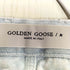 ゴールデングース GOLDEN GOOSE effect text-print straight-leg jeans プリント ダメージ ジーンズ デニム メンズ 30