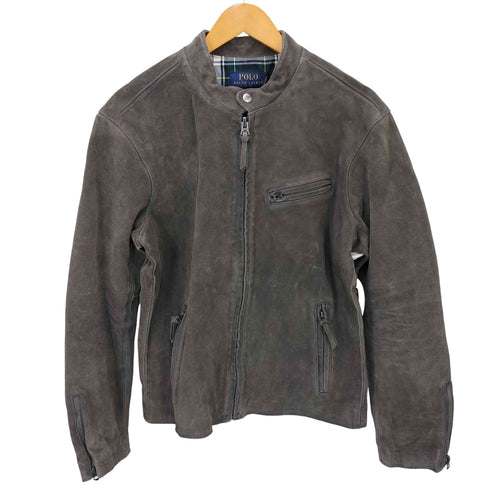 ポロラルフローレン POLO RALPH LAUREN Suede Cafe Racer Jacket メンズ JPN:M