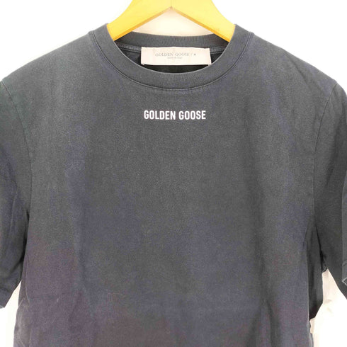 ゴールデングース GOLDEN GOOSE イタリア製 ロゴプリント Tシャツ メンズ import:M