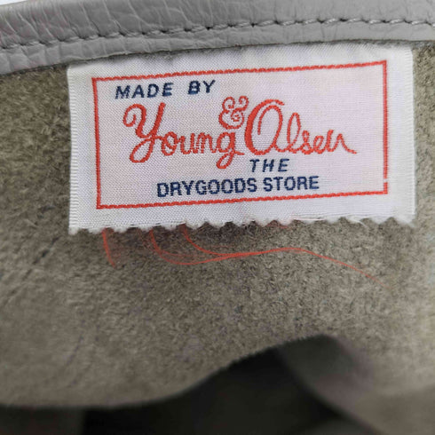 ヤングアンドオルセン YOUNG&OLSEN The DRYGOODS STORE EMBOSSED LEATHER TOTE エンボス レザー トート バッグ レディース