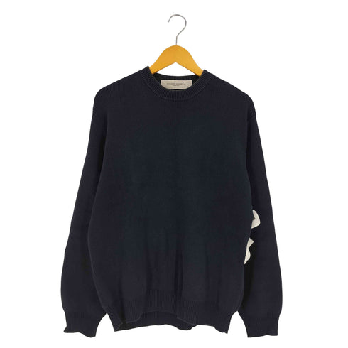 ゴールデングース GOLDEN GOOSE バックロゴ ラウンドネック セーター メンズ import:M