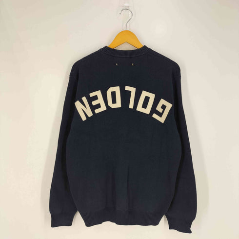 ゴールデングース GOLDEN GOOSE バックロゴ ラウンドネック セーター メンズ import:M