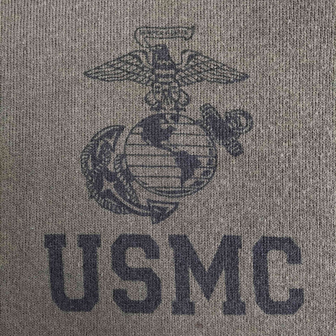 90s USA製 USMC アメリカ軍 クルーネックスウェット メンズ