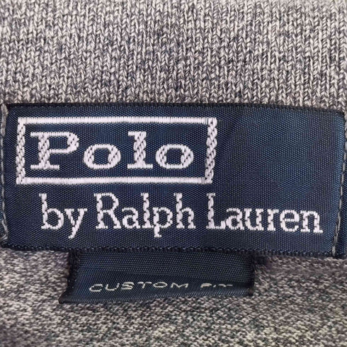 ポロラルフローレン POLO RALPH LAUREN CUSTOM FIT ロングスリーブポロ 長袖 メンズ import:M
