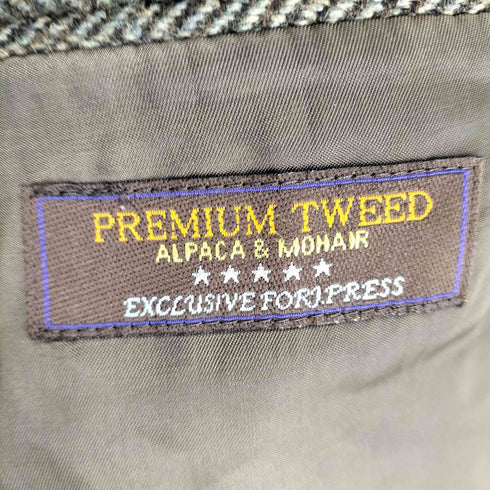 ジェイプレス J.PRESS premium tweed ヘリンボーンテーラードジャケット メンズ 165