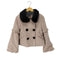 アンクルージュ Ank Rouge ファードッキングウールライクリボンハーフコート レディース JPN:M