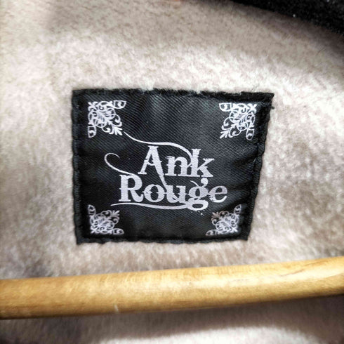 アンクルージュ Ank Rouge ファードッキングウールライクリボンハーフコート レディース JPN:M