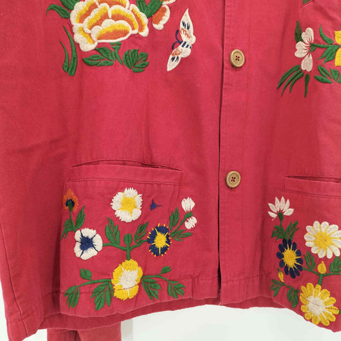 Profound FLORAL EMBROIDERED WORK JACKET フラワー 刺繍 ワークジャケット メンズ JPN:L