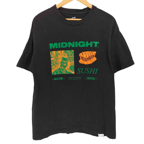 ヱビセンスケートボーズ Evisen skateboards MIDNIGHT SUSHI S/S Tシャツ メンズ JPN:L