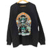 ヱビセンスケートボーズ Evisen skateboards OVERLAND プリント 裏起毛 スウェット トレーナー メンズ import:XL