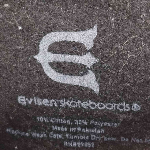 ヱビセンスケートボーズ Evisen skateboards OVERLAND プリント 裏起毛 スウェット トレーナー メンズ import:XL