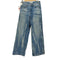 LMOOD Max Wide Denim Storm Bule ペイント ワイド ストレート デニム パンツ メンズ JPN:46