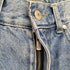 LMOOD Max Wide Denim Storm Bule ペイント ワイド ストレート デニム パンツ メンズ JPN:46