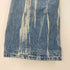 LMOOD Max Wide Denim Storm Bule ペイント ワイド ストレート デニム パンツ メンズ JPN:46