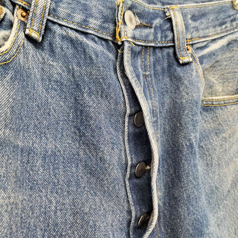 oddment levi's リメイク ワイド デニム パンツ メンズ JPN:M