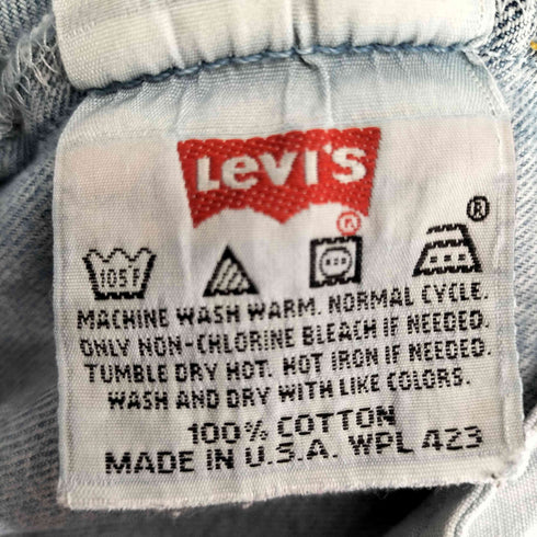 リーバイス Levis 97年製造 USA製 ボタンフライデニムパンツ メンズ W31/L30