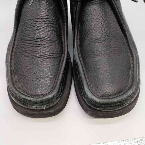 padmore&barnes vibramソール シボ革 モカシン シューズ メンズ